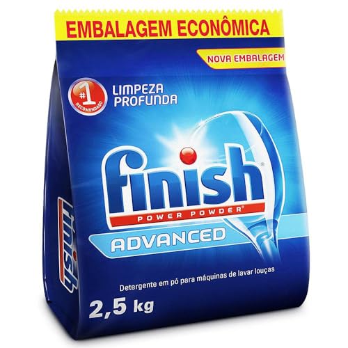 Finish Power Powder Advanced Detergente para Lava Louças em Pó 2,5kg