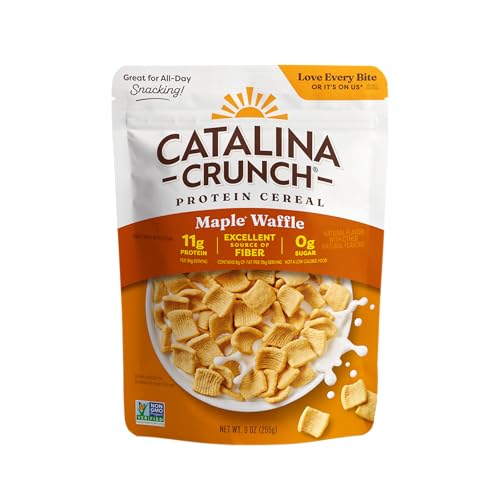 Catalina Crunch Protein Cereal Sugar Free Breakfast Cereal With 11g