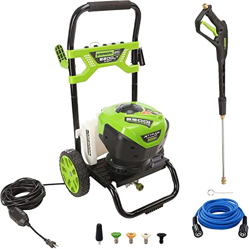 Greenworks GPW2200 2200 PSI 2.3 GPM Electric Pressure Washer