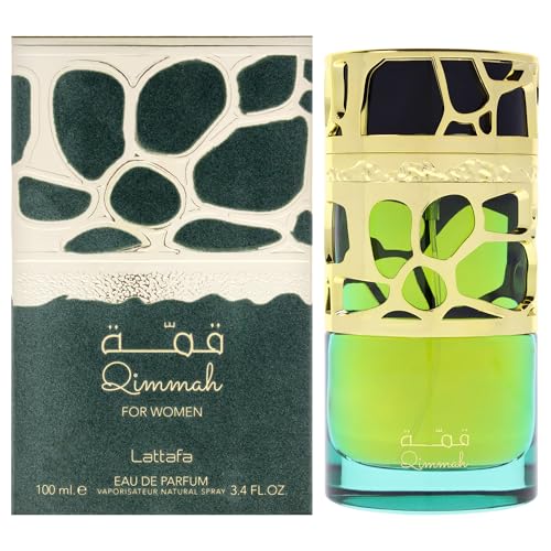 Lattafa Qimmah for Women Eau de Parfum Spray, 3.4 Ounce / 100 ml