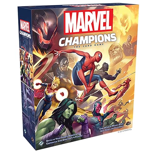 Asmodee Marvel Champions The Card Game (Base Game) - Cooperative Superhero Strategy Game for Kids and Adults, Ages 14+, 1-4 Players, 45-90 Minute Playtime