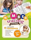 Number Tracing Practice Book For Study Teaching Book For Preschoolers Kindergarten Age 3 Learning Numbers Is Fun Learning Is Fun 1 English Edition
