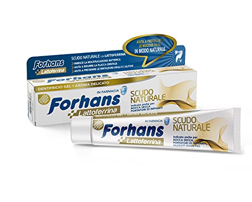 Forhans, Natural Shield Toothpaste with Latex Antibacterial for Oral Cavity Natural Protection 75ml