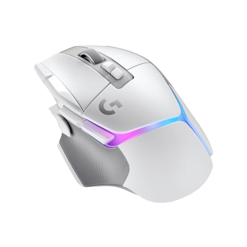 (-36%) Logitech G502 X PLUS LIGHTSPEED Kabellose RGB-Gaming-Maus - Optische Maus mit LIGHTFORCE Hybridschaltern, LIGHTSYNC RGB, HERO 25K Gaming-Sensor, Kompatibel mit PC - macOS/Windows - Weiß