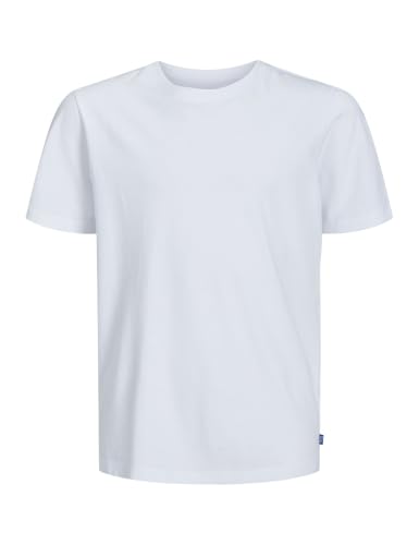 🔥 STARKER PREIS (-38%) Jack & Jones Jungen JJEORGANIC BASIC TEE SS O-NECK JR Shirt, White, 164