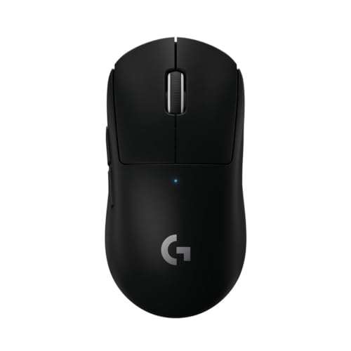 Logitech G PRO X SUPERLIGHT 2, souris gaming sans fil, souris Pro-Grade 60 g avec 5 boutons programmables, capteur 44 000 DPI, taux de rapport 8 kHz, recharge USB-C pour PC/Mac- Noir