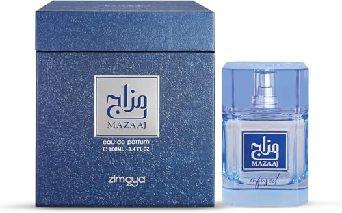 Zimaya Mazaaj Infused For Men Eau De Parfum, 3.4 Fl. Oz