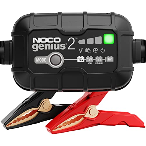 NOCO GENIUS2 2A 6V/12V Smart Battery Charger and Maintainer
