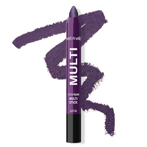 wet n wild Color Icon Cream Eyeliner Eyeshadow Multi-Stick, Moisturizing, Nourishing Velvety Cream-to-Powder Buildable & Blendable Formula, Cruelty-Free & Vegan - Royal Scam