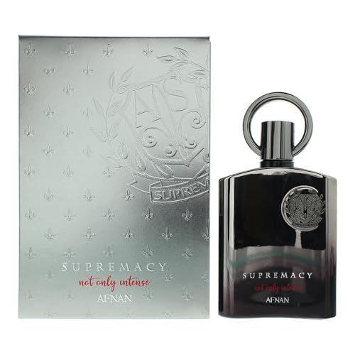Afnan Supremacy Not Only Intense Extrait De Parfum Spray for Men, 3.4 Fl. Oz