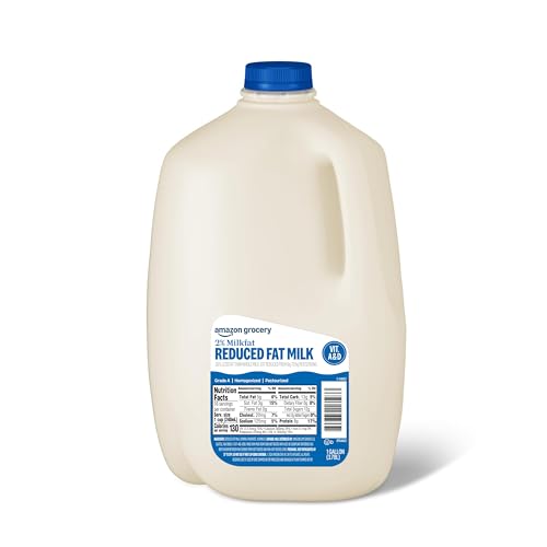 Amazon Grocery, 2% Milkfat, Reduced Fat Milk, 1 Gallon (Previously Amazon Fresh, Packaging May Vary)