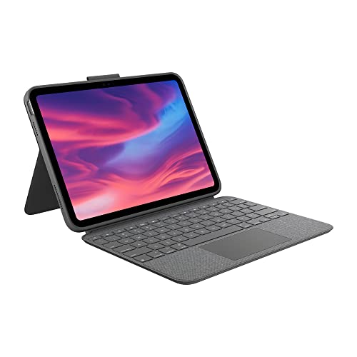 (-44%) Logitech Combo Touch Case mit Abnehmbarer Tastatur für iPad (10. Gen)