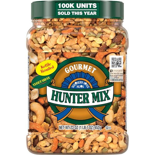 Southern Style Nuts Gourmet Hunter Bulk Trail Mix, 23 oz (Pack of 1), Sesame Sticks, Roasted Peanuts, Sunflower Kernels, Almonds, Cashews & Pepitas, Mixed Nuts, Snacks for Adults & Kids