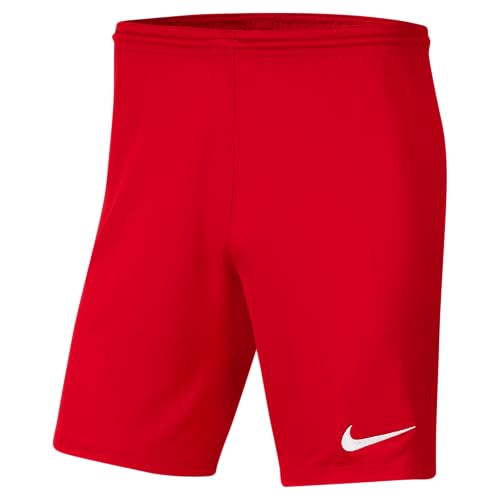 (-37%) Nike Herren M Nk Df Park Iii Nb K Shorts, University Red/White, S EU