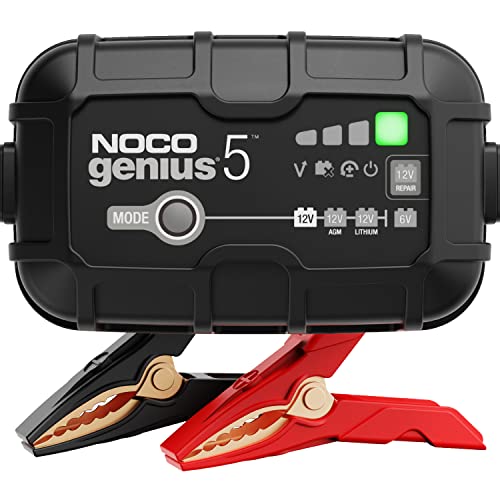 NOCO GENIUS5 5-Amp Smart Battery Charger and Maintainer