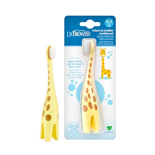Dr. Brown's Infant-to-Toddler Toothbrush, Giraffe