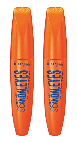 Rimmel long last volume, Waterproof Mascara, Black, 2 Count