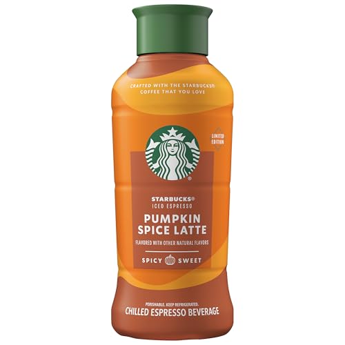 Starbucks Ice Pumpkin Spice Latte, 40 fl oz Bottle