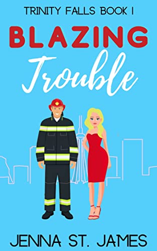 Blazing Trouble book cover