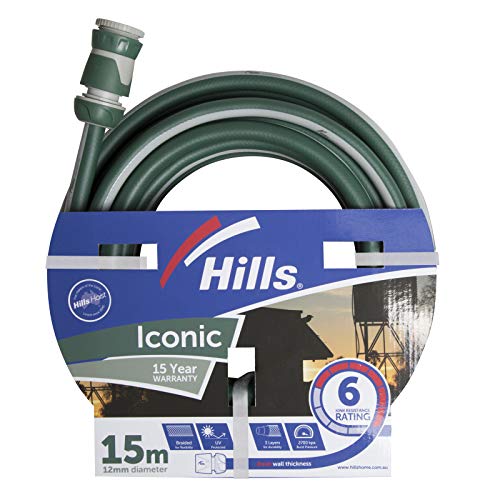 Hills Iconic Garden Hose 12mm x 15m