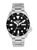 Seiko 5 Sports SRPD65 Automatic Watch — Stainless Steel Bracelet, 100m WR, Day/Date