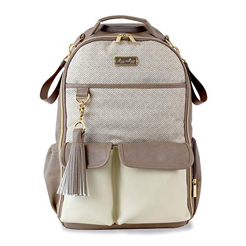 Itzy Ritzy Boss Diaper Bag Compartments Galore This popular backpack diaper bag takes organization