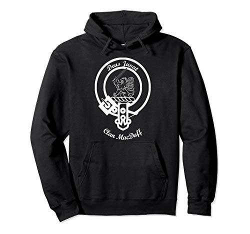MacDuff surname last name Scottish Clan tartan badge crest Pullover Hoodie