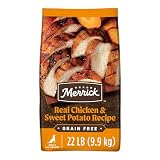 Merrick Grain Free Dry Adult Dog Food Chicken Sweet Potato 22 lb Bag