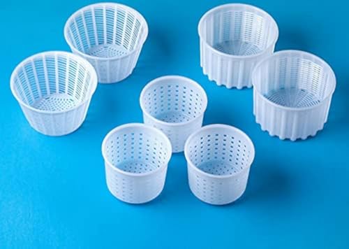 Pack 7 moldes para queso variados (0,25-0,6 kg)