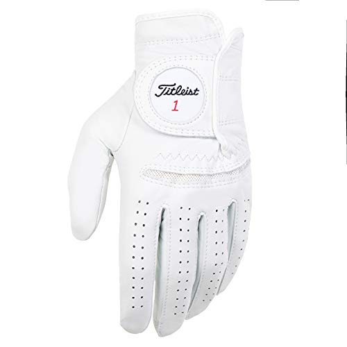Titleist Perma-Soft Men's Regular Left Pearl, Medium/Large