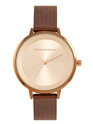 French Connection Analog Rose Gold Dial Women's Watch-FCN0001H