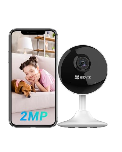 EZVIZ Indoor Security Camera 1080P WiFi Baby Monitor, Smart Motion Detection, Two-Way audio, 40ft Night Vision, Works with Alexa & Google Assistant(C1C)