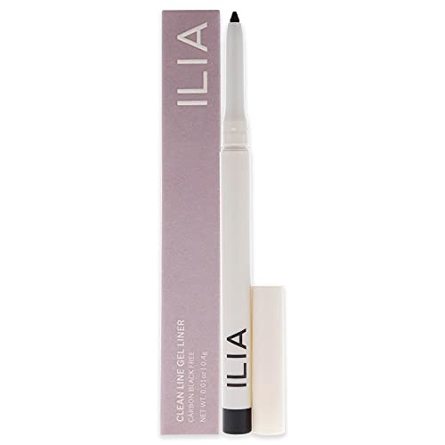 ILIA - Clean Line Gel Liner with Built-In Sharpener | Blendable, Highly Pigmented, Water-Resistant, Budge-Resistant | Non-Toxic, Vegan, Cruelty-Free (Twilight | Black, 0.01 oz | 0.4 g)