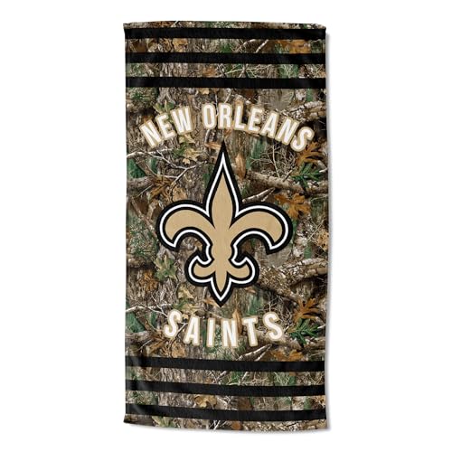 Northwest NFL New Orleans Sain...each Towel,30" x 60",Stripes