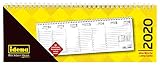 Idena 11402 Calendrier De Table 2020 Quer 1 Semaine 1 Page 28 7 X 11 Cm