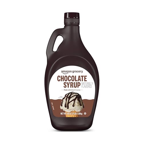 Amazon Grocery, Chocolate Syrup, 48 Oz (Previously Happy Belly, Packaging May Vary)