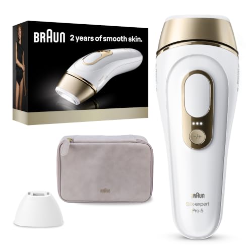 Braun IPL Silk-Expert Pro 5, IPL Hair Removal for Women and Men, IPL5137