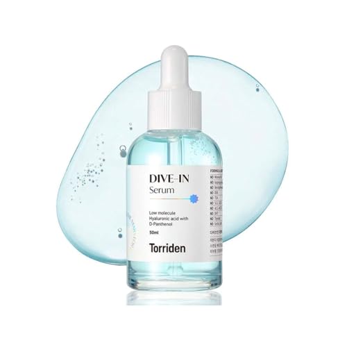 Torriden DIVE IN Hyaluronic Acid Serum 50ml (1.69 fl.oz.) | Deep Hydration to Get Glow Skin | Hyaluronic Acid, Panthenol, Allantoin | Korean Facial Serum