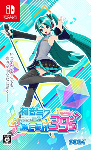 【NS】ニンテンドースイッチの名作・音楽ゲーム人気投票＆ランキング【リズムゲーム】　6位　初音ミク Project DIVA MEGA39’sの画像