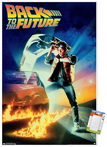 Trends International Back to the Future - One Sheet Wall Poster, 22.37" x 34.00", Poster & Mount Bundle