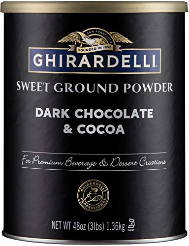 Dark Chocolate And Cocoa Sweet Ground Powder Chocolate 3 Lb
