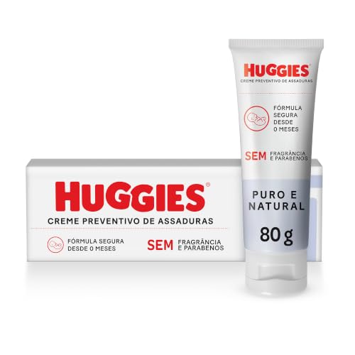 Creme de Assaduras Huggies Puro e Natural - 80 g