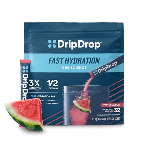 Hydration Packets Watermelon Single Serve Electrolytes Powder Drink