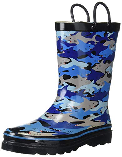 Western Chief Rain Boots with Pull on Handles for Toddlers and Kids - Premium Waterproof Boots for Boys and Girls kids' shoe
