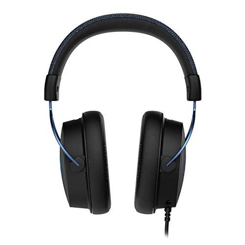HyperX Cloud Alpha S Wired On Ear Headphones with Mic (Blue)