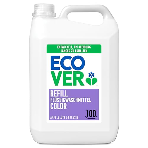 (-25%) Ecover Color Flüssigwaschmittel, Apfelblüte & Freesie, 5L