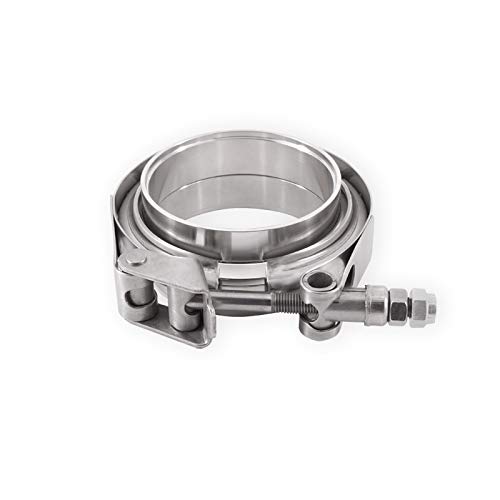 Mishimoto MMCLAMP-VS-15 Stainless Steel V-Band Clamp, 1.5" (38.1mm), Silver