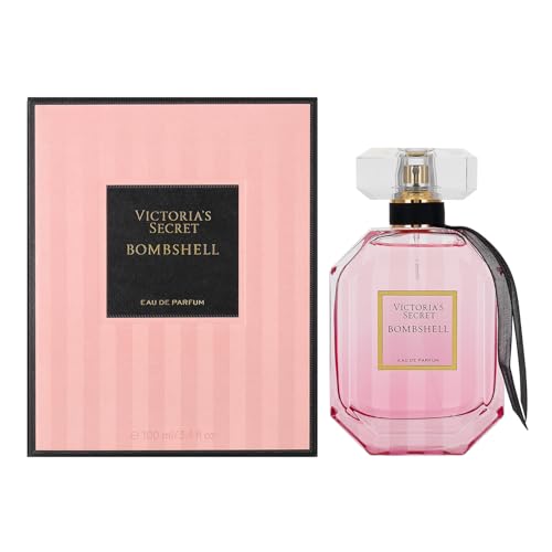 Victoria's Secret Bombshell Eau de Parfum, Notes of Purple Passion Fruit, Shangri-La Peony & Vanilla Orchid, Perfumes for Women (3.4 oz)