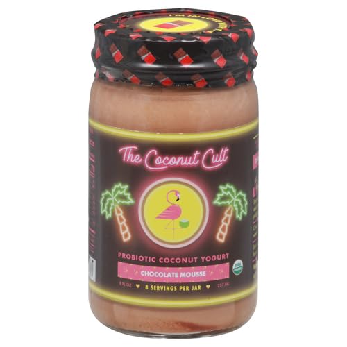 The Coconut Cult Organic Chocolate Mousse Coconut Yogurt, 8 Fz