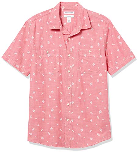 Amazon Essentials Men's Regular-Fit Short-Sleeve Shirt